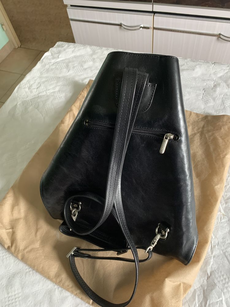 Sac � dos en cuir - Marque Texier 50 Yutz (57)