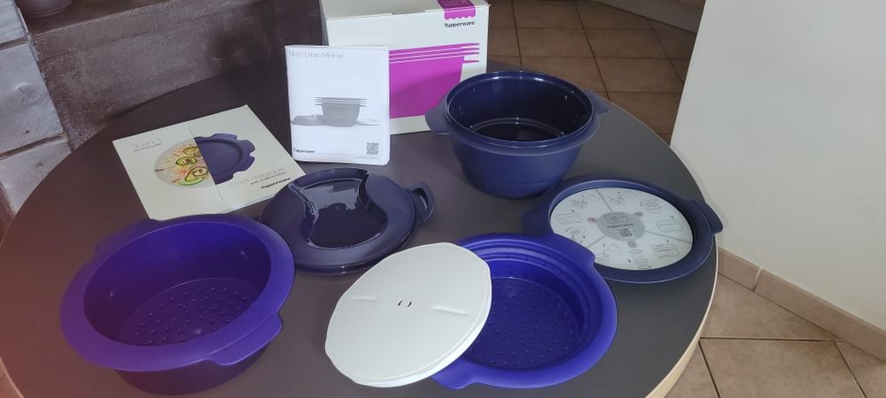 TUPPERWARE Cuiseur Micro Urban Large En 6 Parties Notice