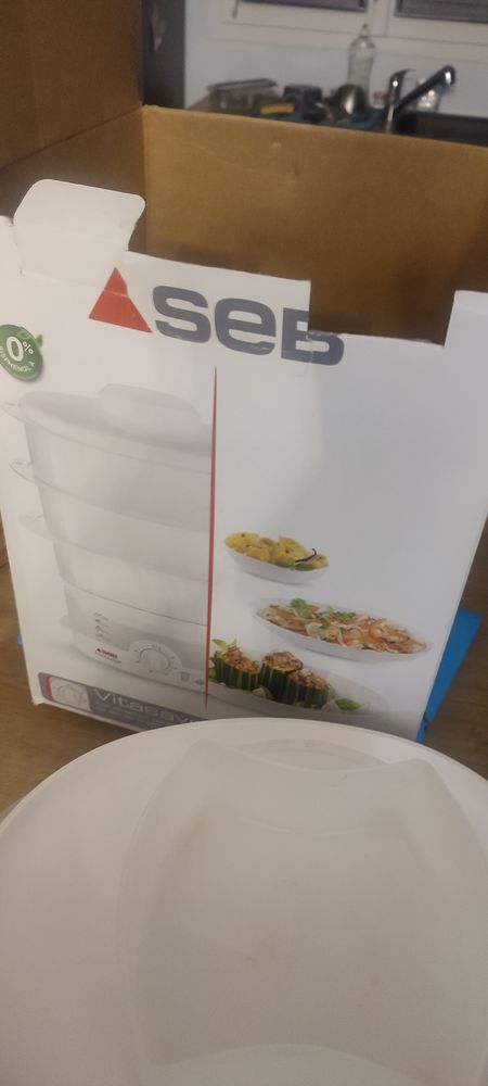 Cuiseur vapeur Seb blanc 30 Bonson (42)
