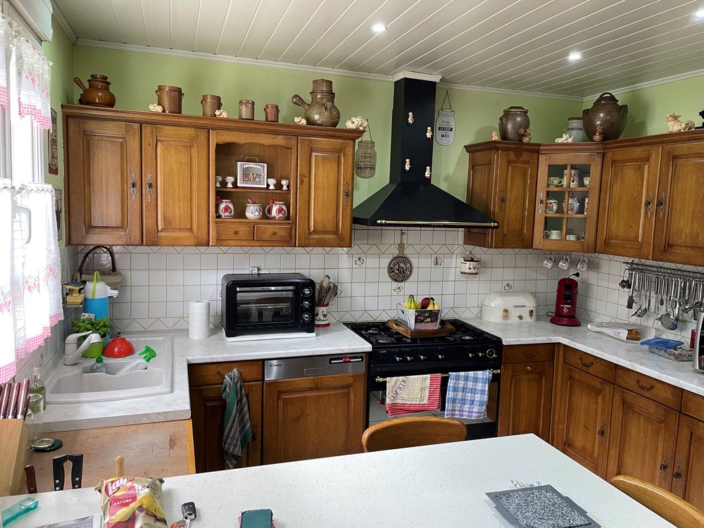 cuisine en ch�ne massif 4000 Al�s (30)