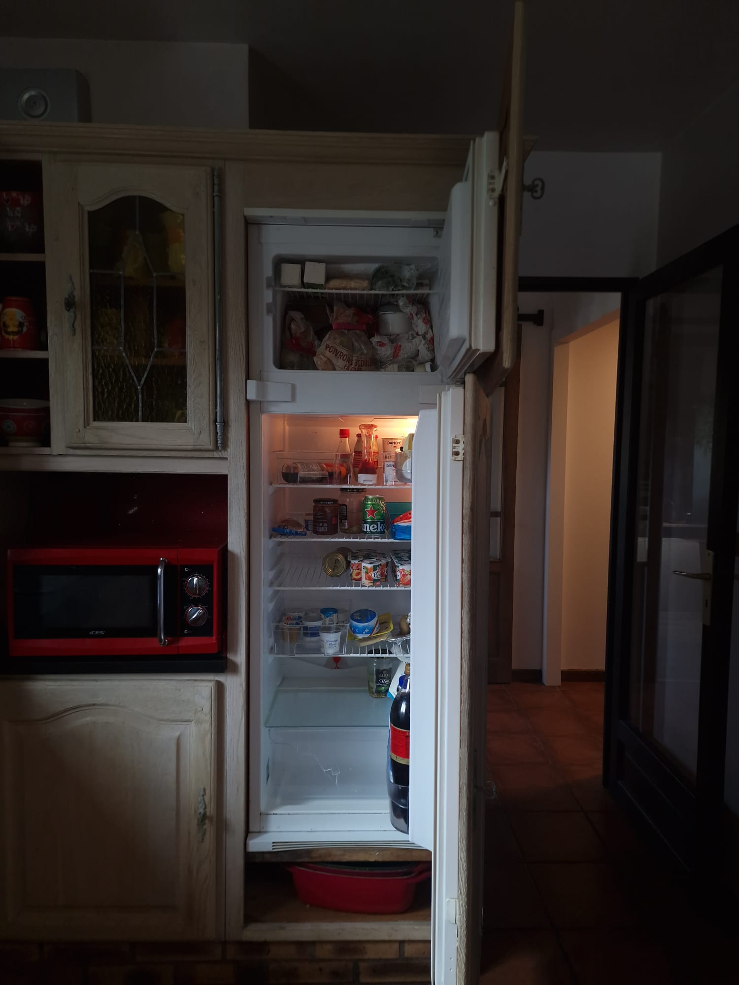 Cuisine ch�ne massif (VOGICA) blanc c�rus� (tout compris) 0 �lancourt (78)