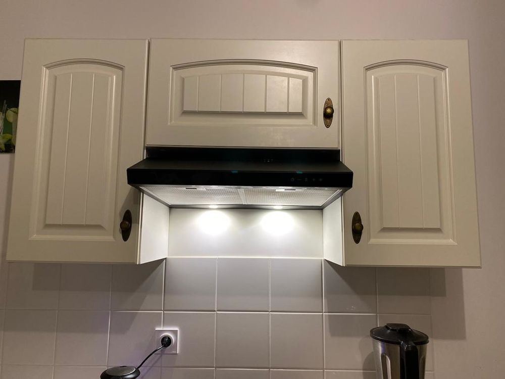 Cuisine �l�gante Matte Banche Bois 900 Nantes (44)