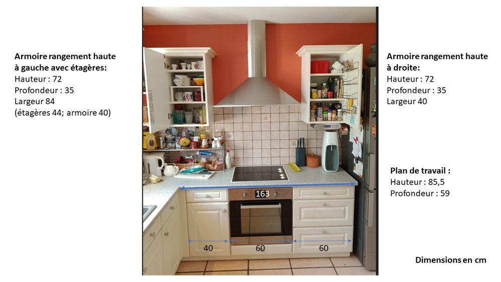 Cuisine �quip�e avec table et bar 400 Tournefeuille (31)