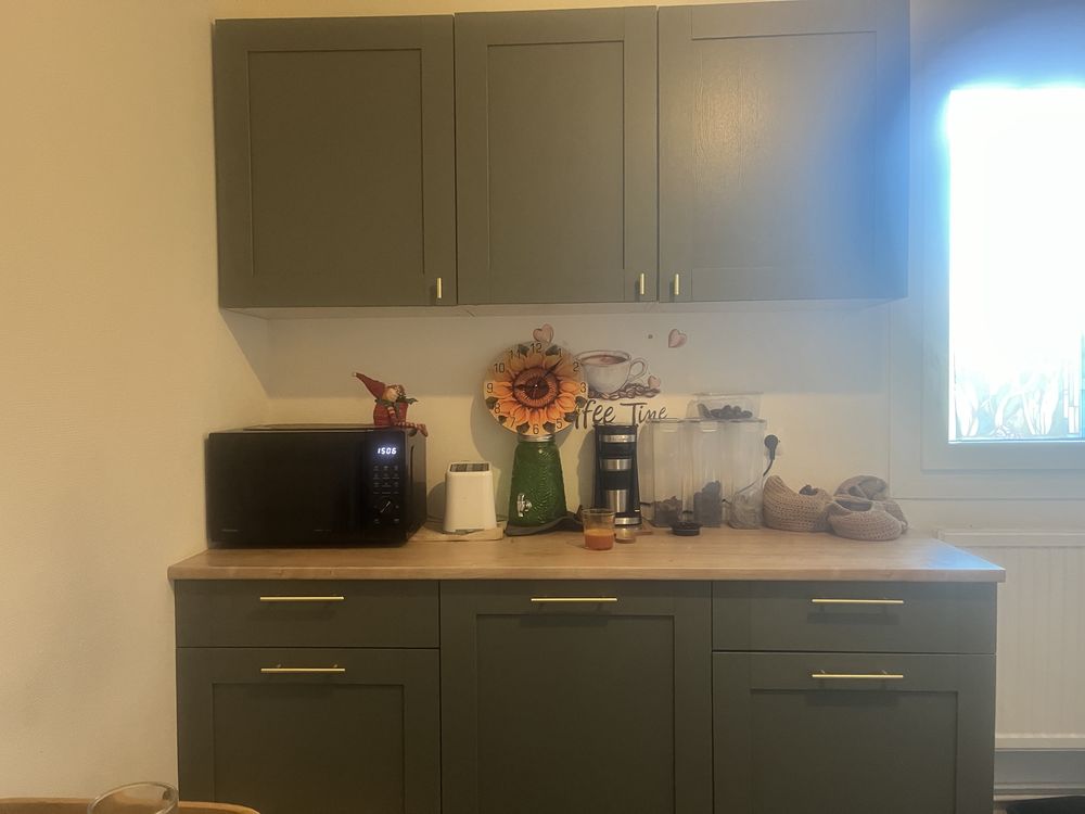 Cuisine semi-�quip�e vert sauge. 600 Lille (59)