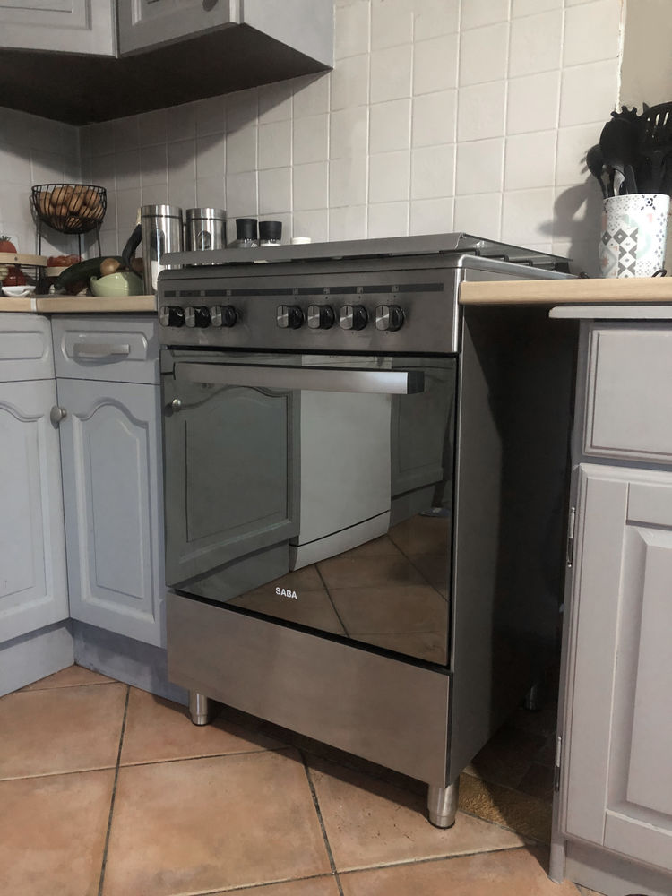 Cuisini�re � gaz 60 cm SABA 6060GAS21IX 390 Rosoy (89)