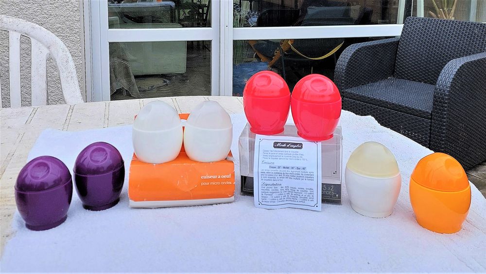 8 cuits oeufs micro-ondes avec mode d'emploi 5 Angers (49)