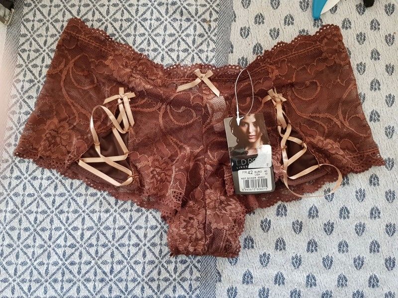 Culotte marron en dentelle neuve taille 42 5 e 5 Viriat (01)