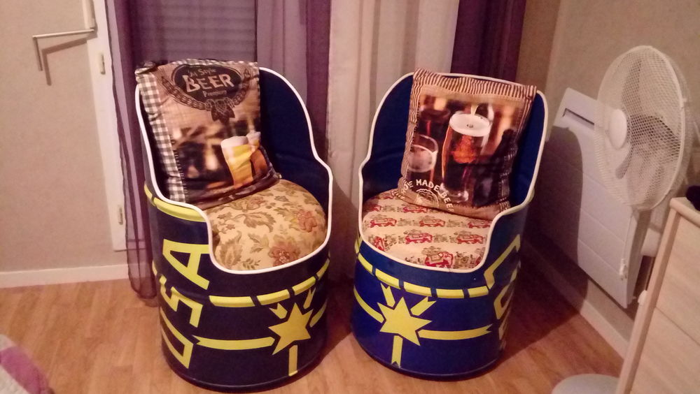 Cuve transforme en sie'ge 60 La Ch�tre (36)