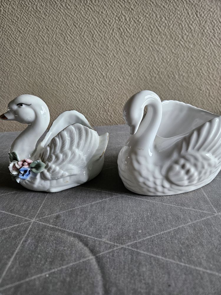 2 cygnes fa�ence exc.�tat 5 Villars (42)