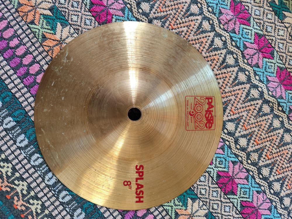 cymbale splash Paiste 2002 8 pouces
envoi possible 80 Follainville-Dennemont (78)