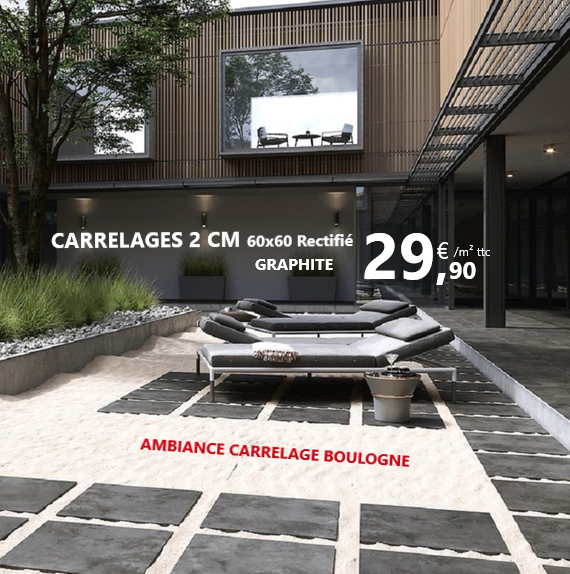 Dalle carrelage sur plot dalle 2cm 60x60 rectifi� 29 Saint-L�onard (62)