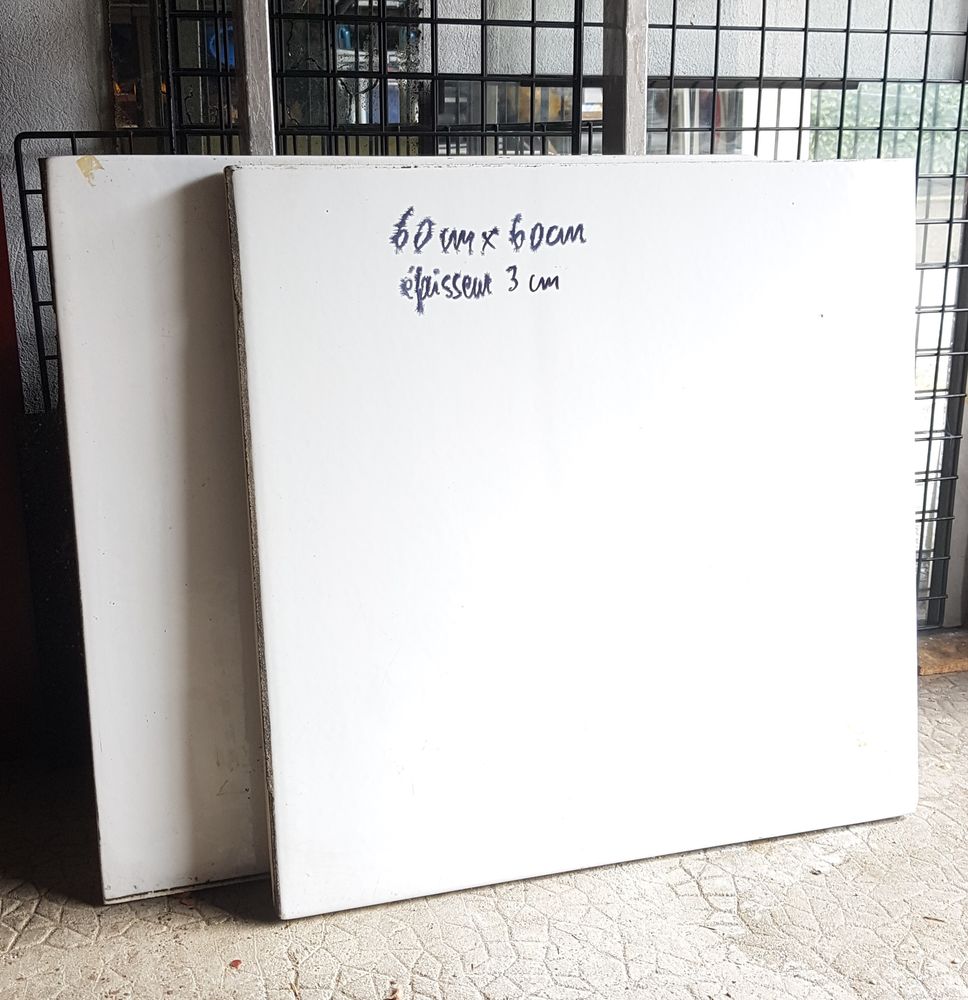 Dalles/Plaques �maill�es blanches (ex paillasse de labo) 0 Grenoble (38)