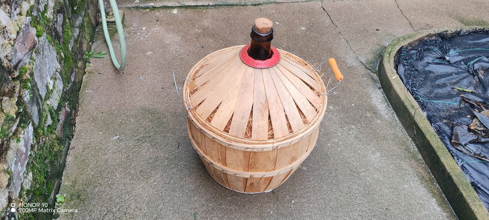 Dame Jeanne 30 litres ambr�e 38 Foug�res (35)