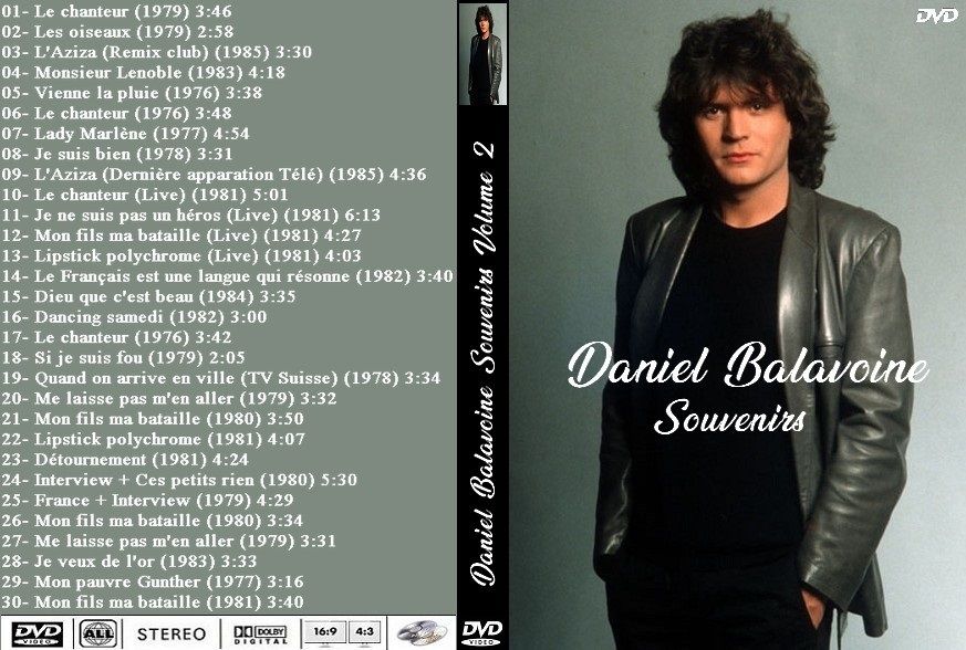 Daniel Balavoine DVD Souvenirs (Volume 2) 15 Marseille 12 (13)