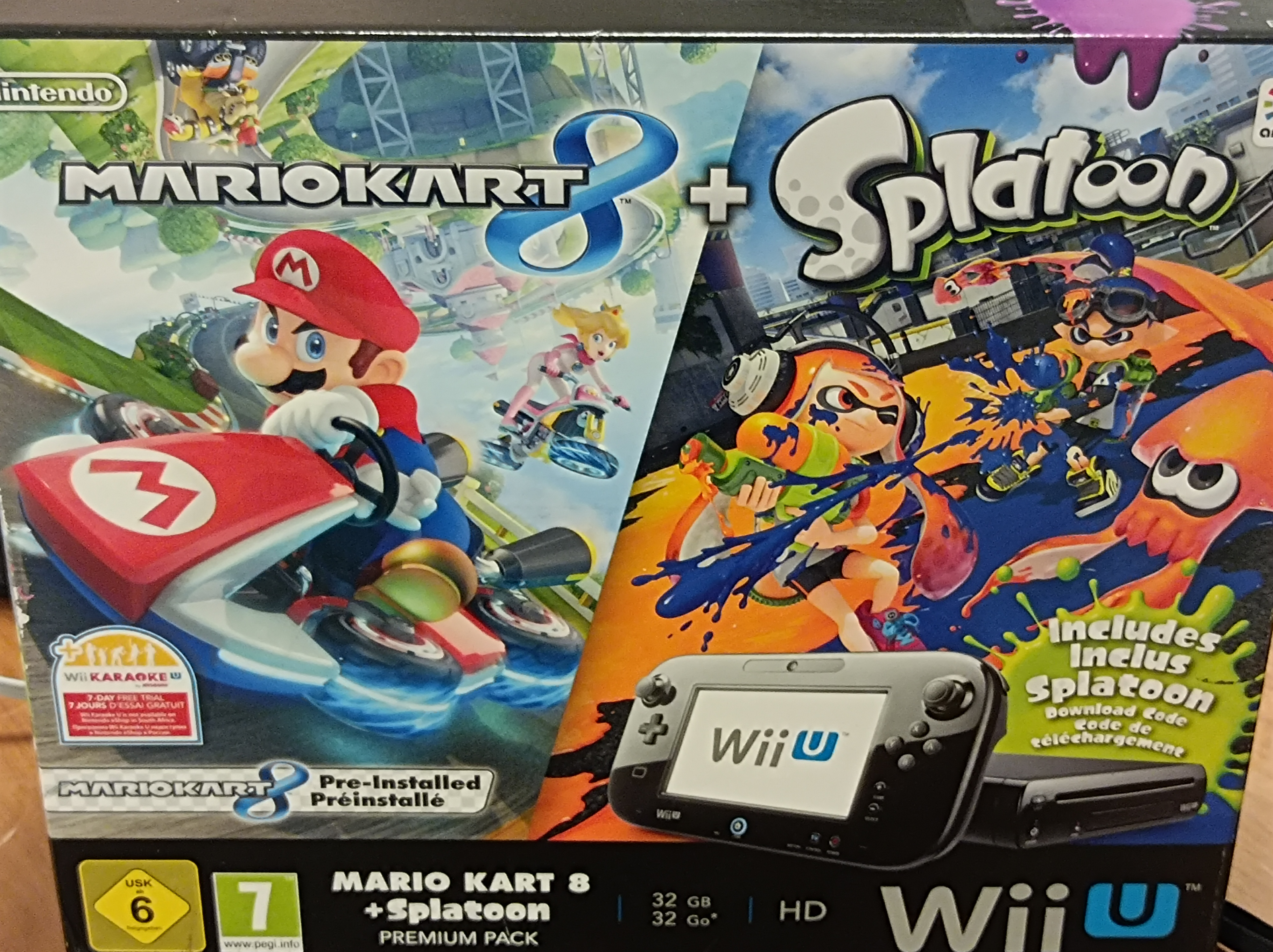 Wii U dans bo�te d'origine + 3 jeux 130 Ch�bons (38)