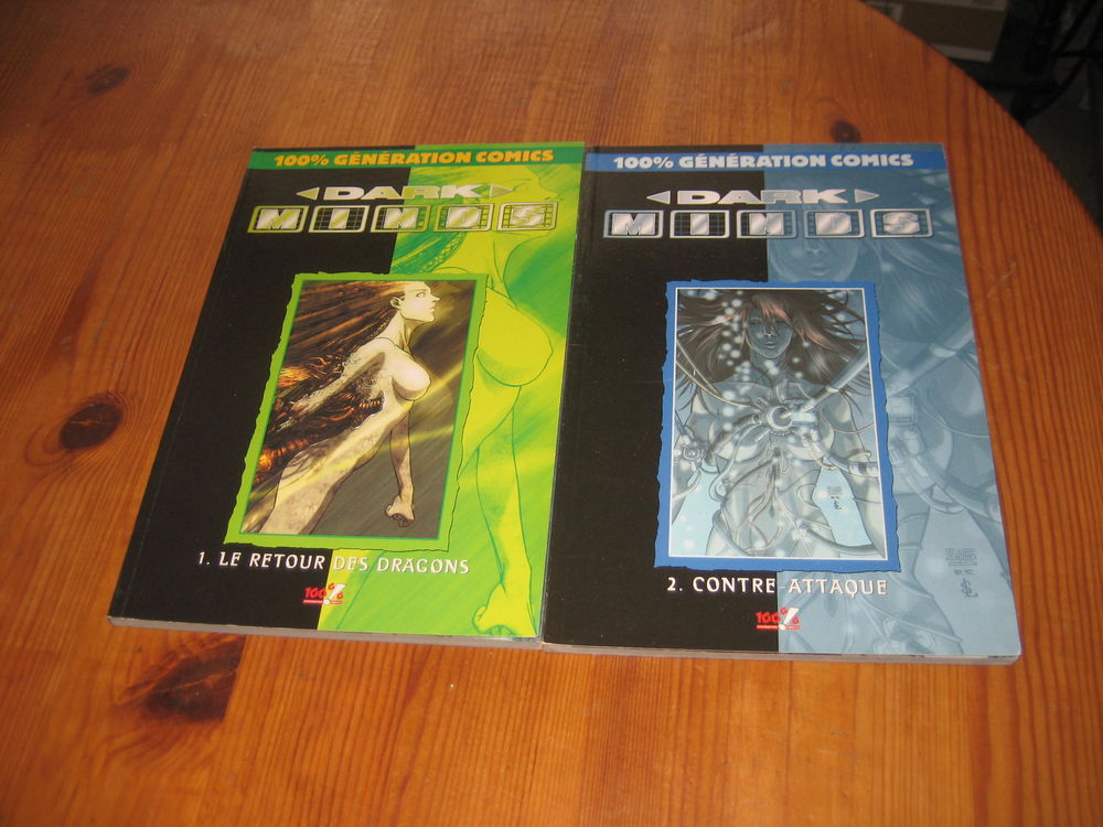 lot DARK MINDS 1+2 COMPLET PANINI COMICS en fran�ais 14 C�zy (89)