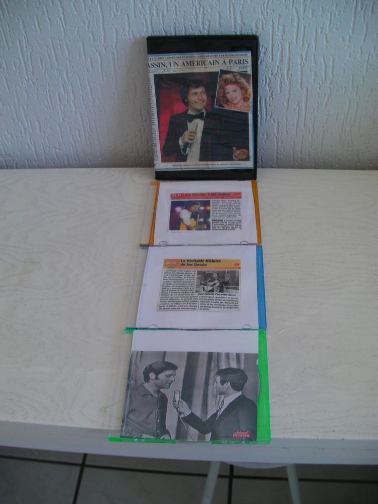 DVD JOE DASSIN- enregistr�s � la t�l� 5 Saint-Etienne (42)