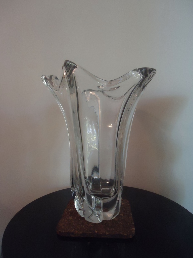 DAUM GRAND VASE CRISTAL 40 cm ann�e 50/60 200 Grenoble (38)