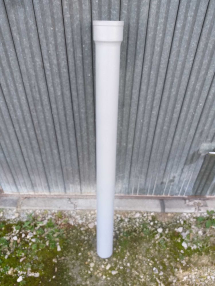 dauphin droit fonte 1 m�tre gris 80mm 25 Troyes (10)