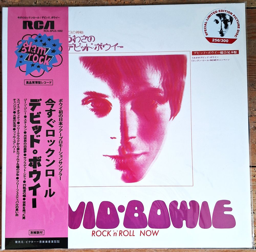 David Bowie - rock 'n' roll now vinyle picture disc �d. lim. 128 Ambri�res-les-Vall�es (53)