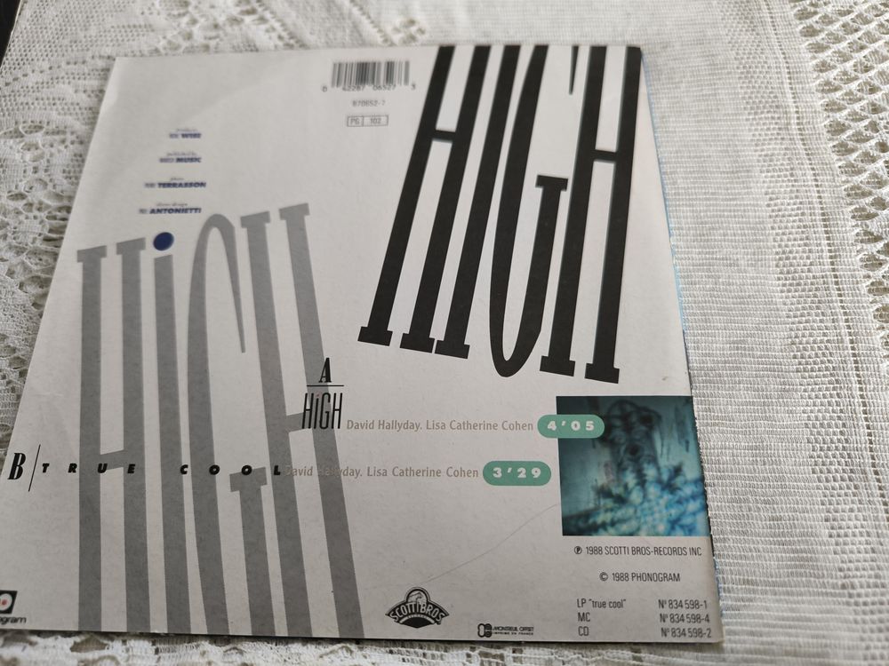 David Hallyday titres High & TrueeCool 5 Orleans (45)