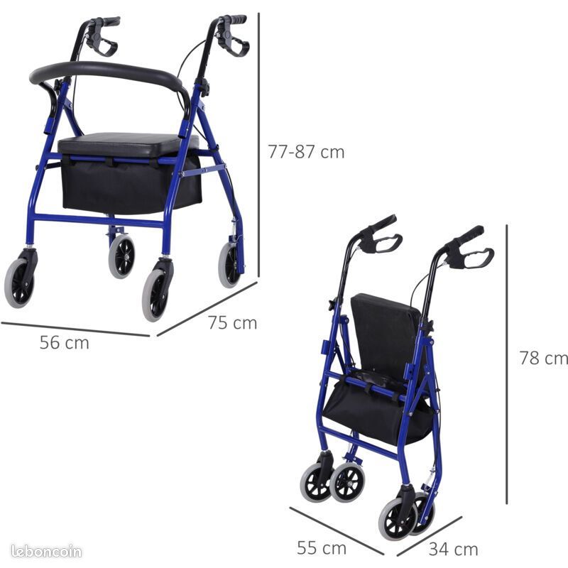 deambulateur neuf marque vevor 70 EUROS A SAISR 0 Nice (06)