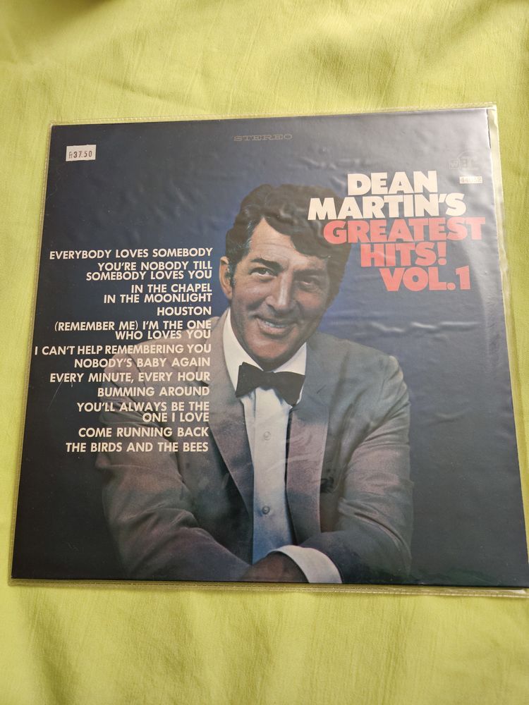 Dean Martin vinyle 33t? Dean Martin's Greatest Hits Vol. 1 20 Dourdan (91)