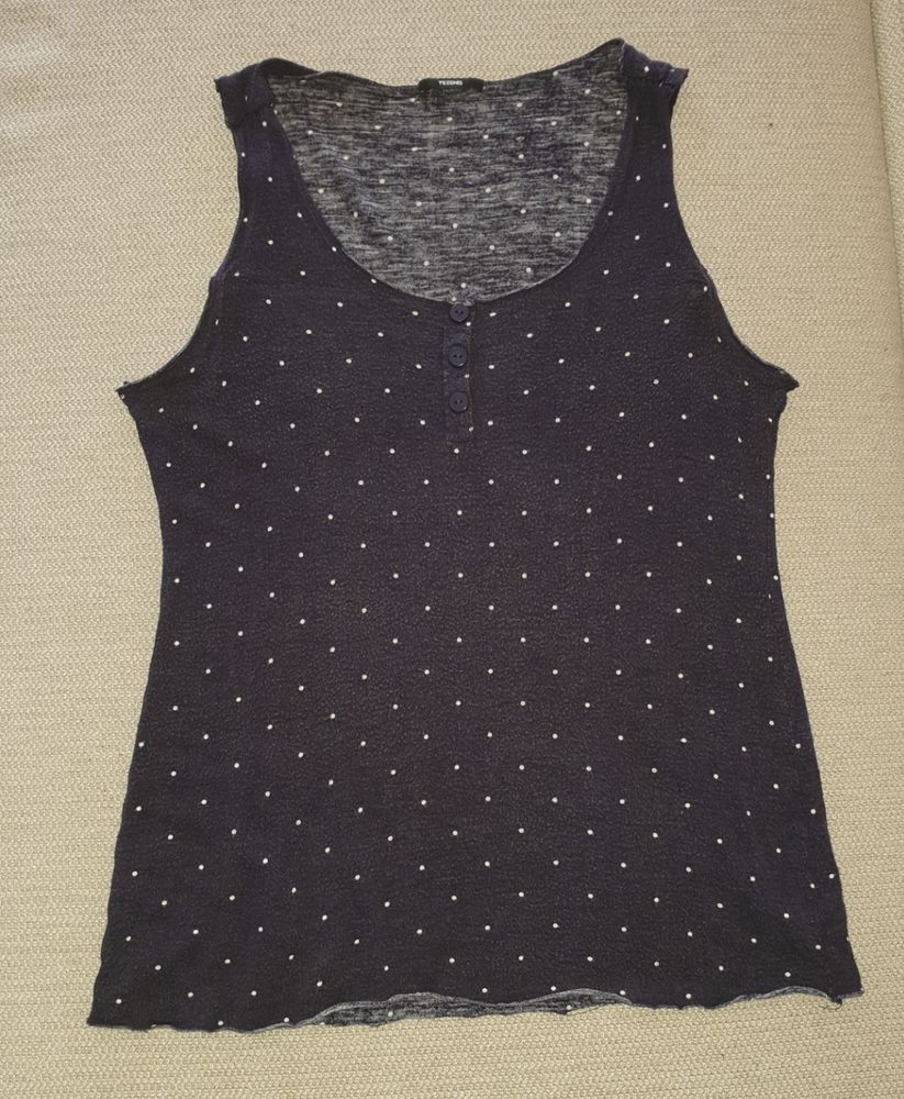 d�bardeur Bleu marine � pois Tezenis S 2 Monistrol-sur-Loire (43)