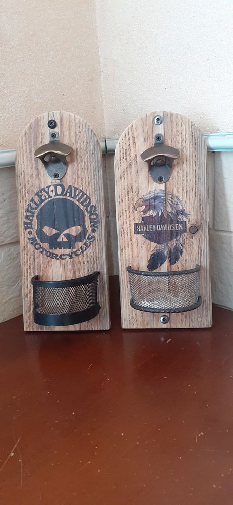 Lot De 2 Décapsuleurs Muraux Vintage Pour Bars, Restaurants, Cafés, Cuisines (Noir B)[n1034