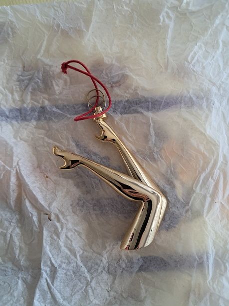 Deco Jean paul gaultier Scandal parfum jambe noel mode luxe 8 F�ves (57)