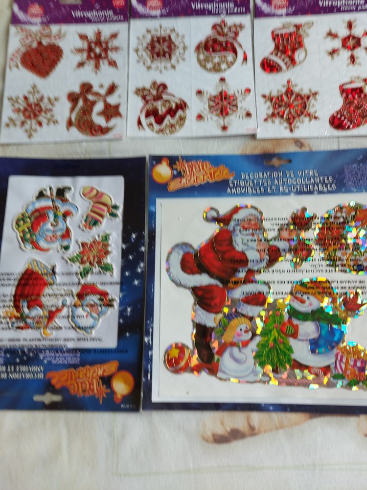 lot d�co no�l 8 Ivry-la-Bataille (27)