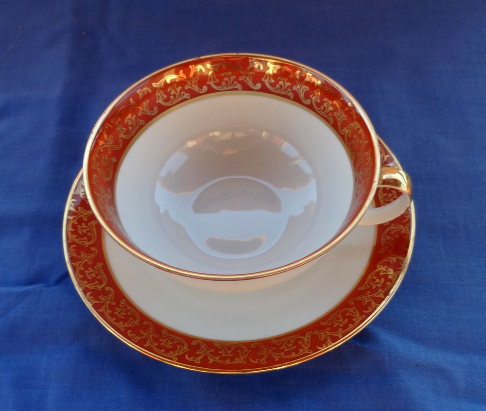 ART DECO - RARE- ANCIENNE PORCELAINE DE LIMOGES - BOL AVEC S 18 G�menos (13)