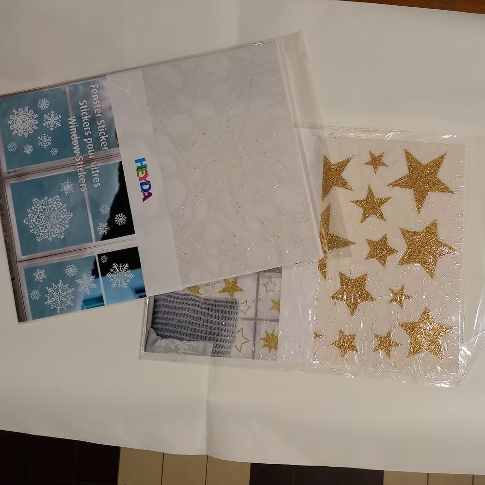 D�coration de fen�tres, �toiles et flocons en quantit� 13 Saumur (49)