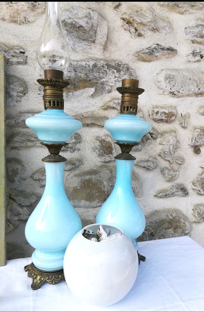 D�coration imitation lampe �  p�trole, la 2e en kdo 100 Saint-Genis-Pouilly (01)