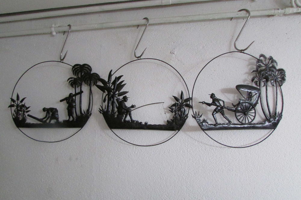 D�corations murales en fer cisel�, exotiques 125 Castres (81)