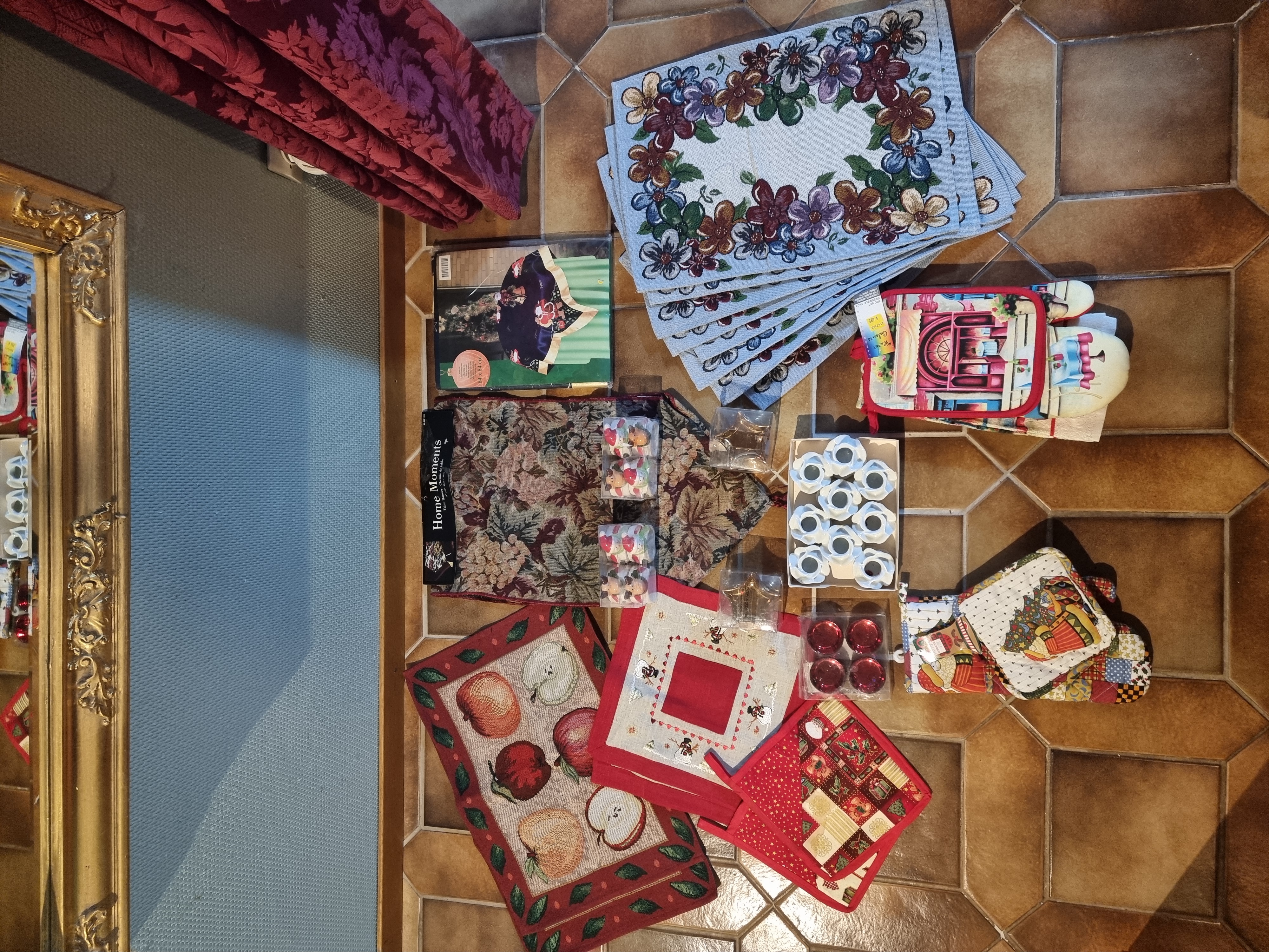 Lot de d�corations de table pour no�l 6 Vulbens (74)