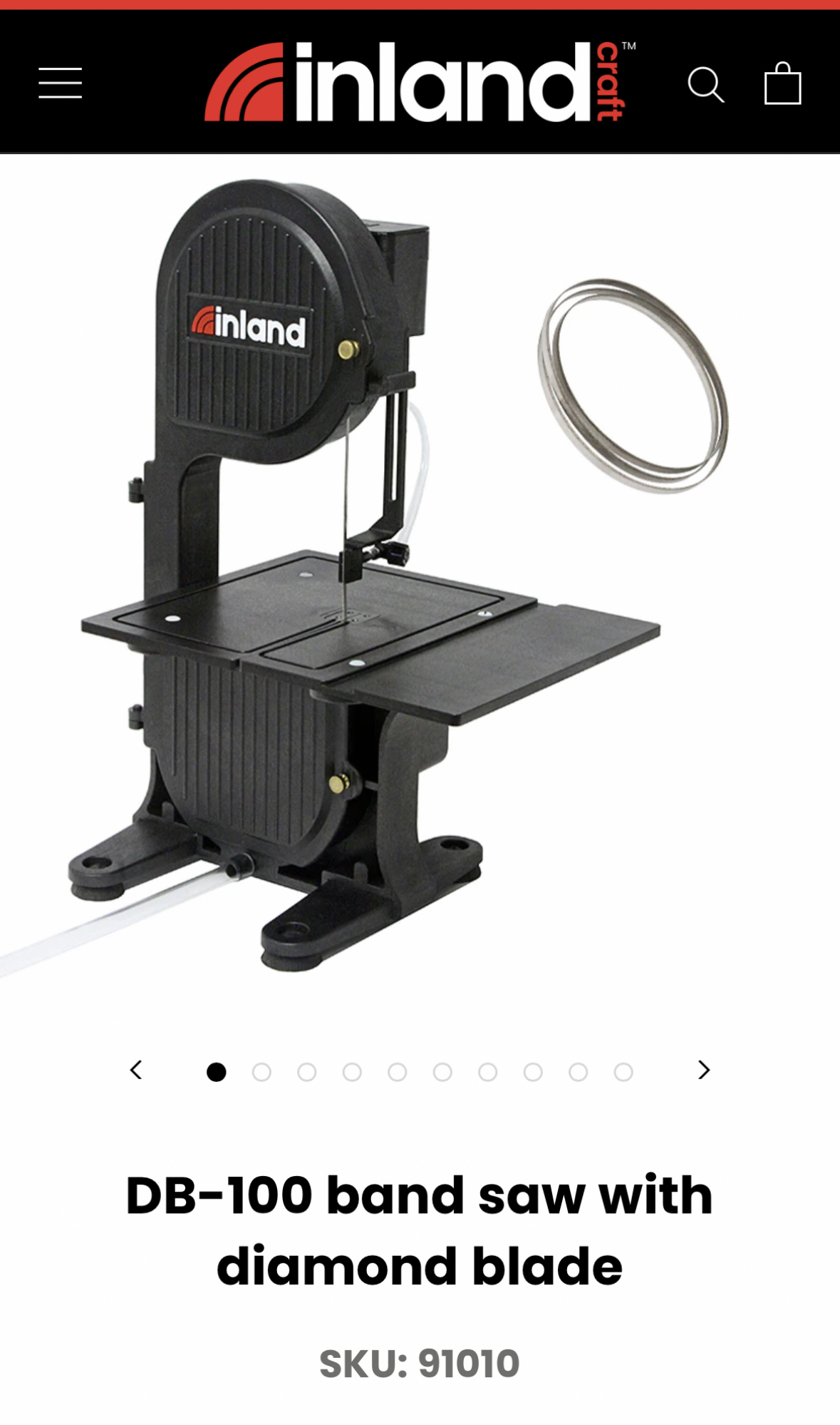 D�coupeuse diamant inland db100 550 Wimille (62)