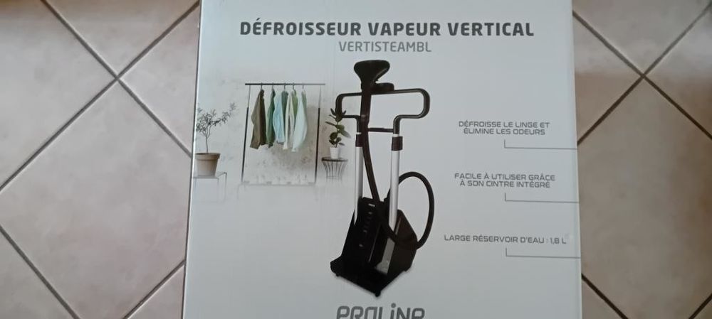 D�froisseur verticale  Proline VERTISTEAM-BL
Neuf , jamais u 45 Seyssinet-Pariset (38)