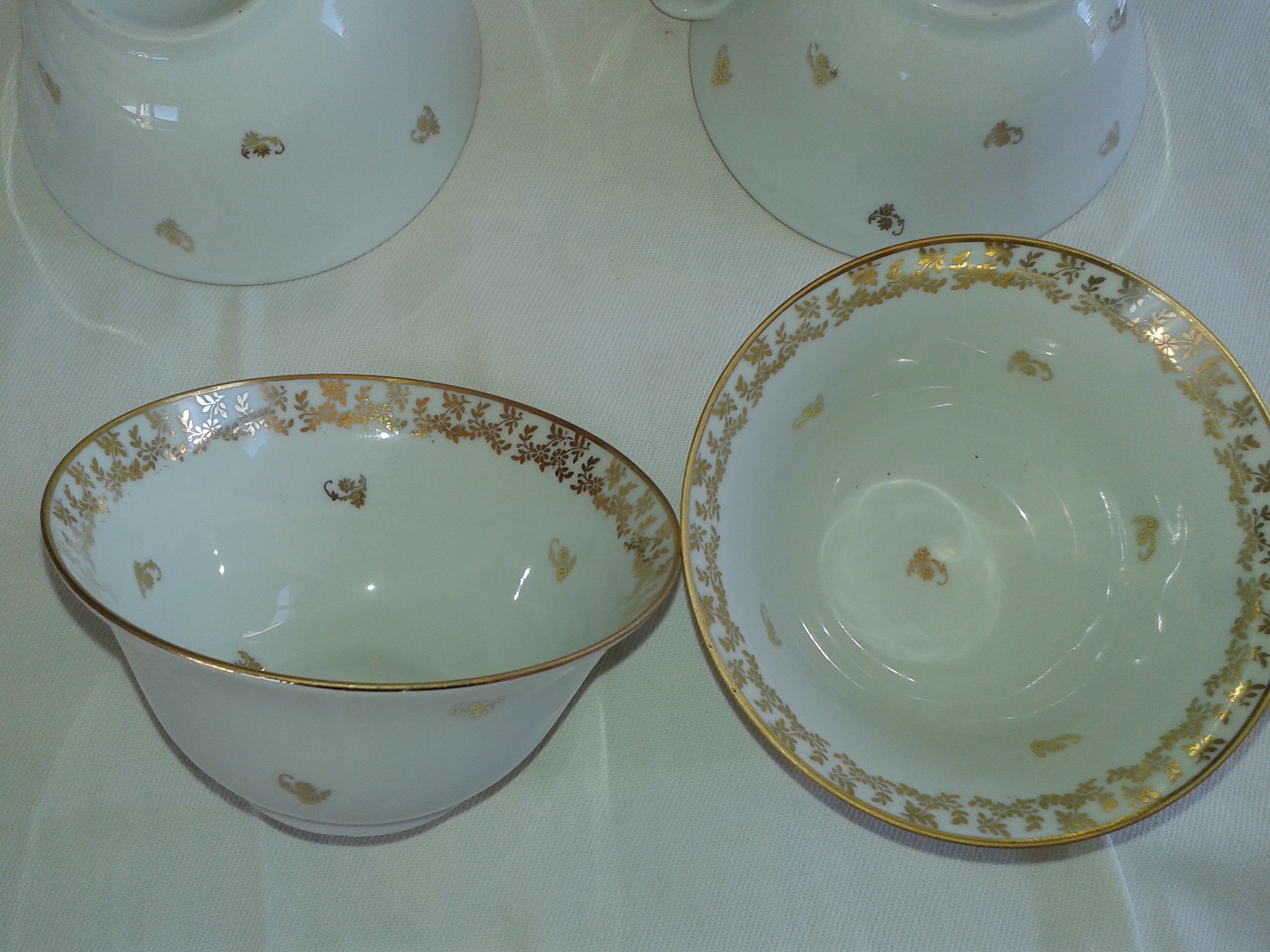 4 d�jeuners en porcelaine de Limoges Dartigeas 35 Dijon (21)