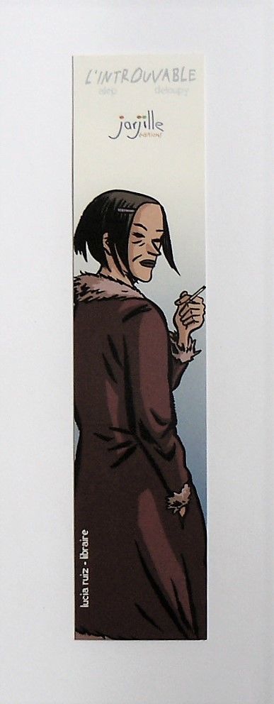 DELOUPY : Marque-page  L'introuvable  - Jarjille �ditions 3 Argenteuil (95)
