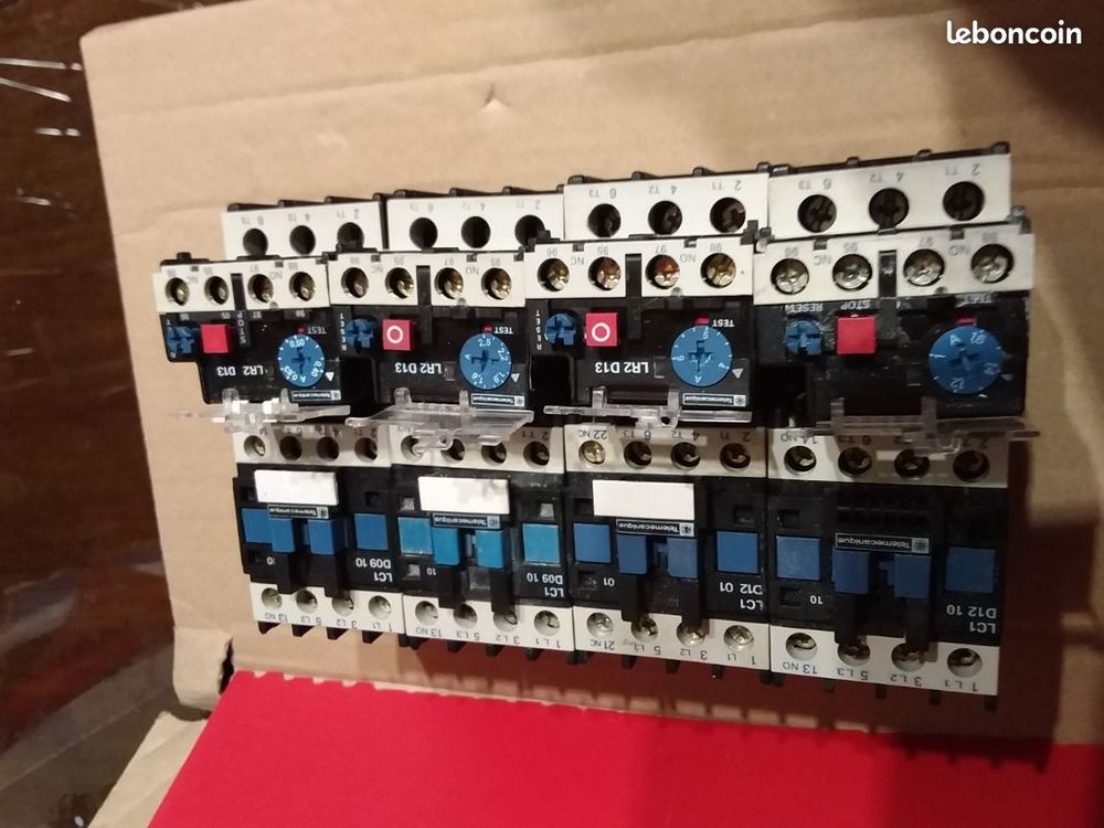 D�marreur moteur triphas� t�l�m�canique 42 Serres-Castet (64)