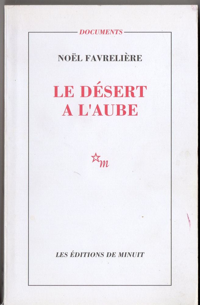Le d�sert � l'aube - No�l Favreli�re 2 Cabestany (66)