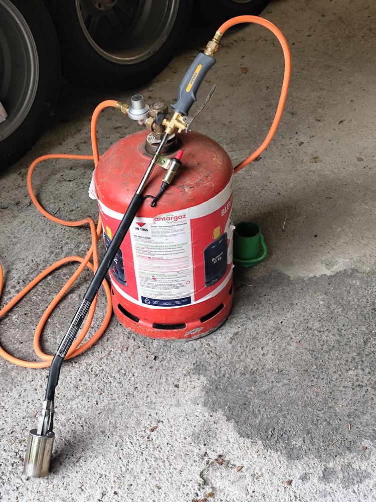 D�sherbeur gaz piezo 40 Lyon 4 (69)