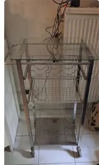 Desserte cuisine � roulette 25 Villeurbanne (69)