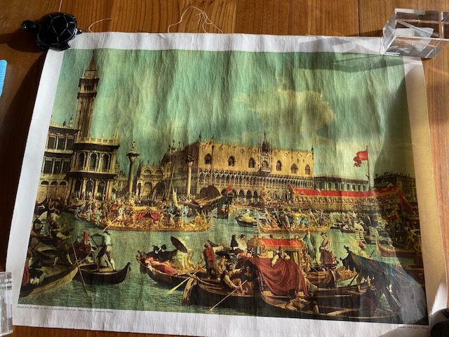 Dessin peinture Canaletto 
Venise
Maestri della tavolozz 22 Cr�teil (94)