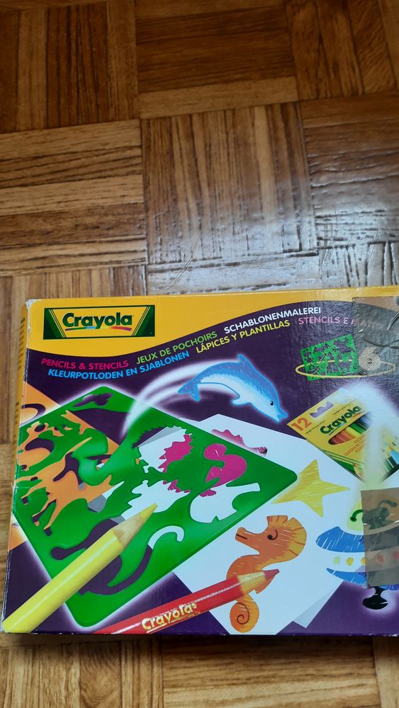Dessinage Crayola - JEUX DE POCHOIRS - Activit�s pour les en 15 Oberschaeffolsheim (67)