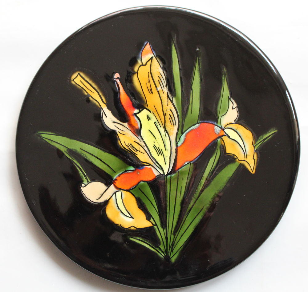 Dessous de plat fleuri LA ROUE Vallauris 32 Issy-les-Moulineaux (92)