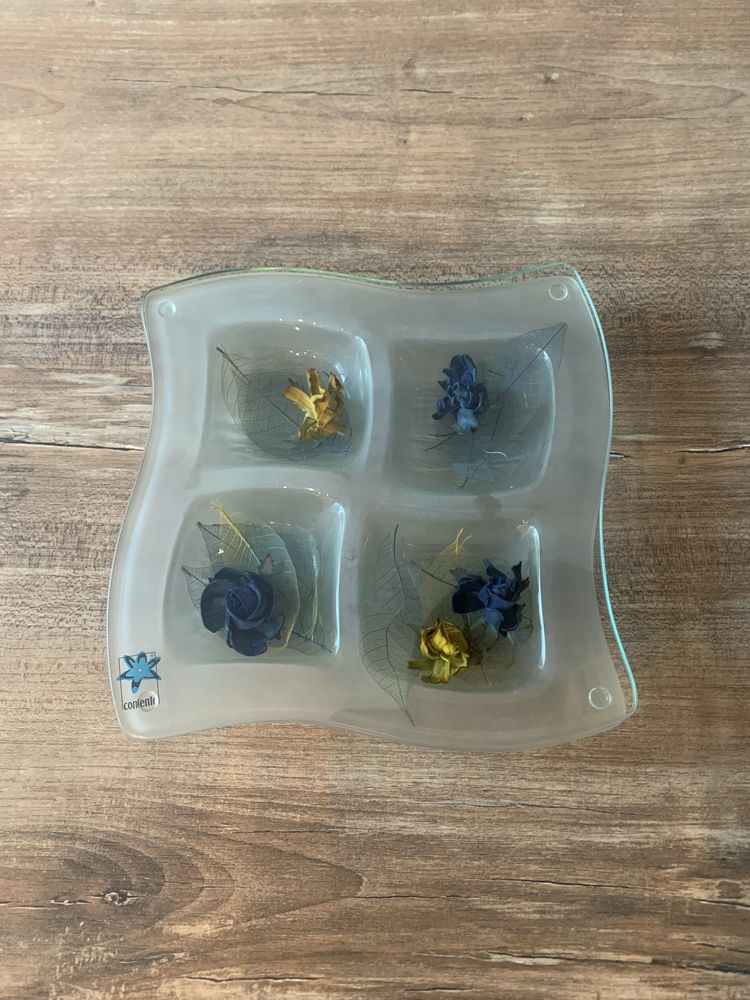 Dessous de plat motif  \'\' fleurs \'\' 4 Saleilles (66)