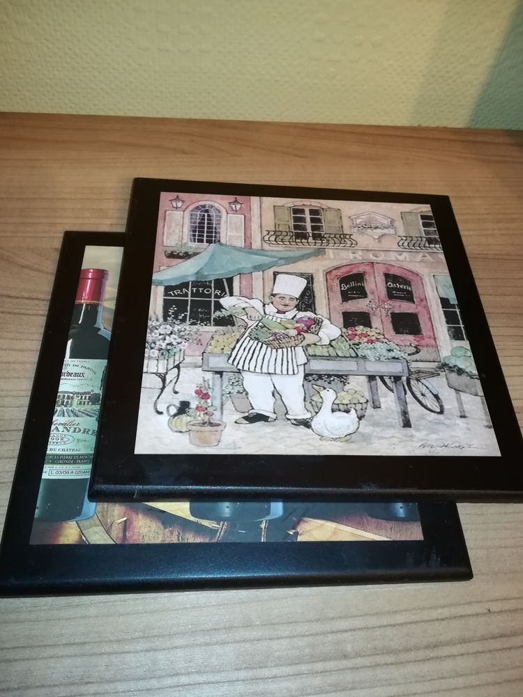 DESSOUS DE PLATS en bois, march� /bouteilles vin /sous-plats 0 Mouvaux (59)