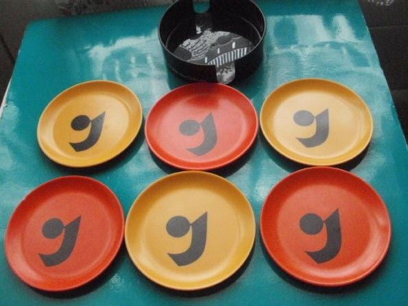 Dessous de verre publicitaires GUILDE DES ORFEVRES,  ann�es 70, vintage 15 Montauban (82)